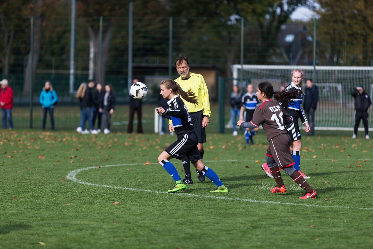 Bild 352 - B-Juniorinnen Hamburger SV - FC St.Pauli : Ergebnis: 1:2